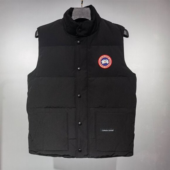 Canada Goose Men's Black Puffer Vest - Picture 1 of 7
